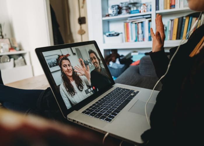  college-student-using-facetime-to-talk-to-family