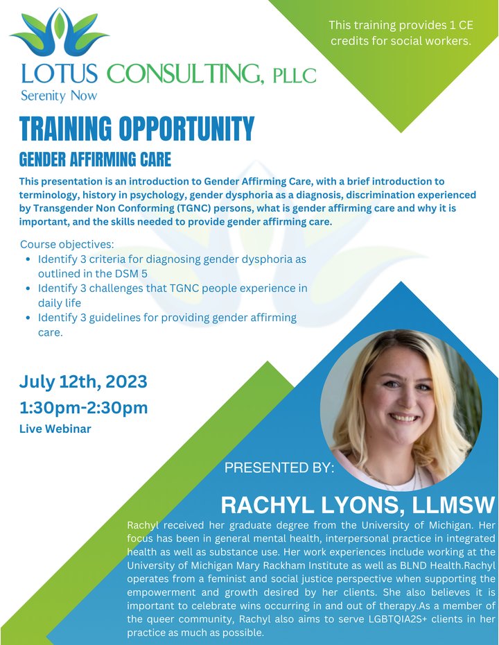 Gender Affirming Care