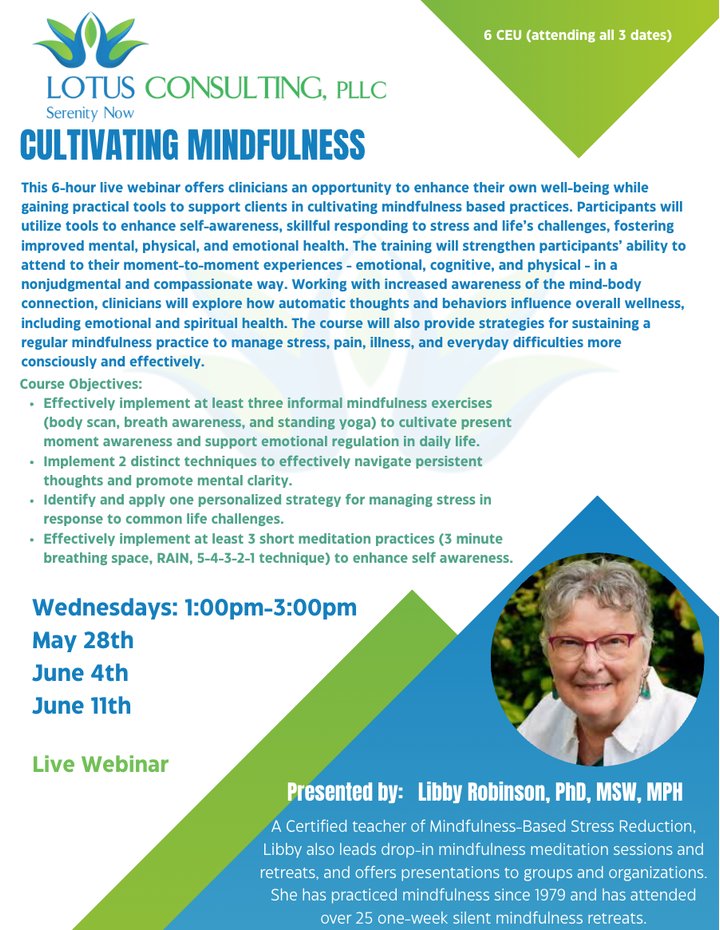 Cultivating Mindfulness